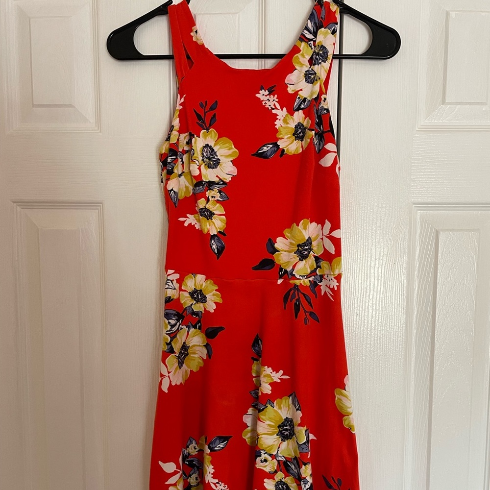 Summer floral dress